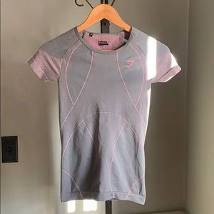 Gym shark workout shirt